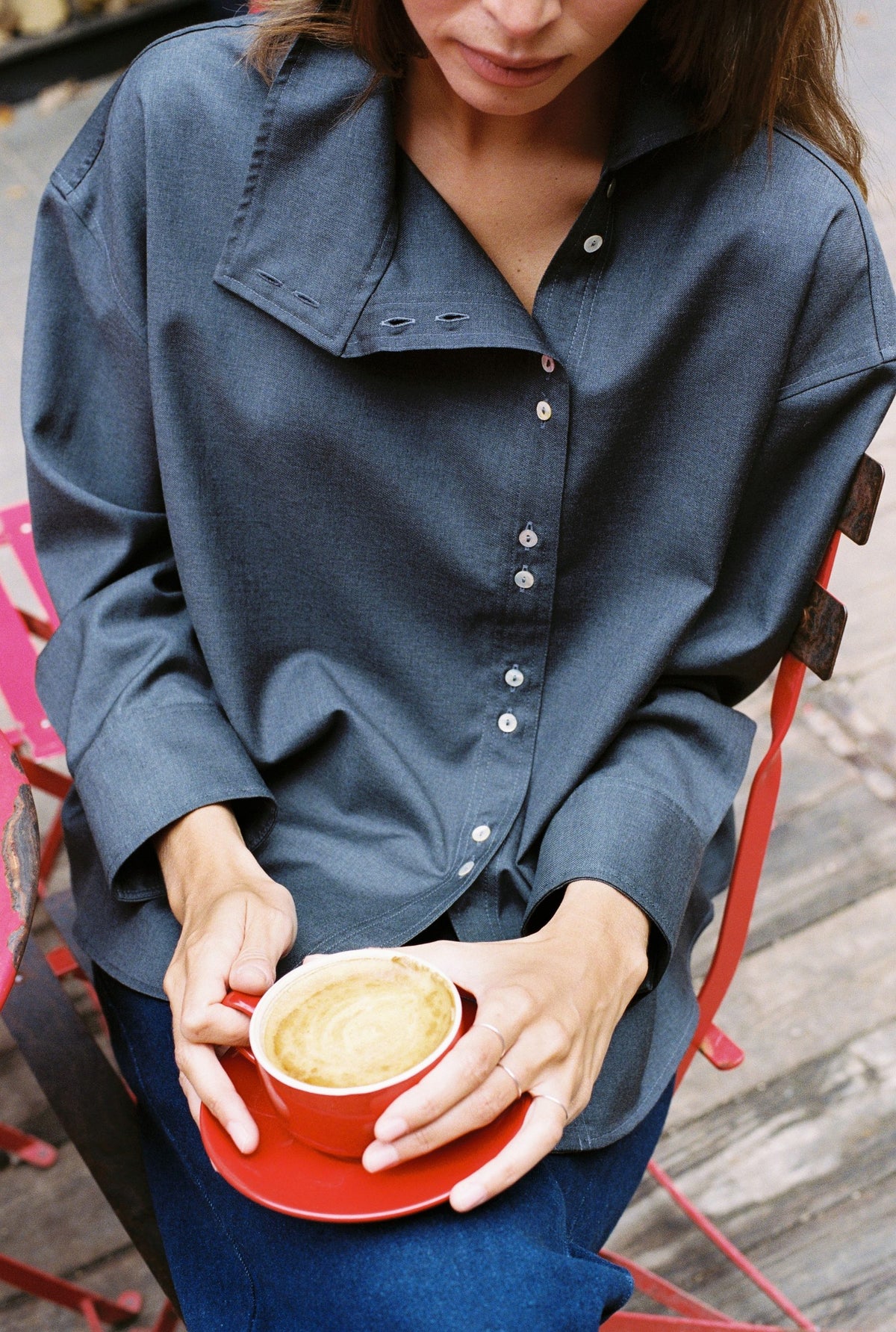 Cappuccino and Chemise Jane