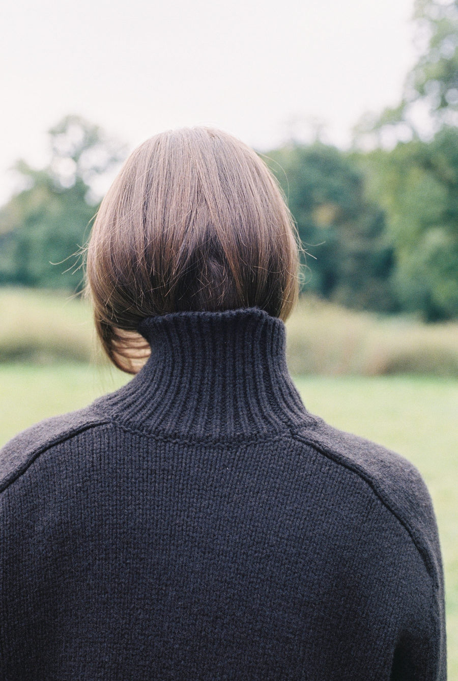 Turtleneck, back view