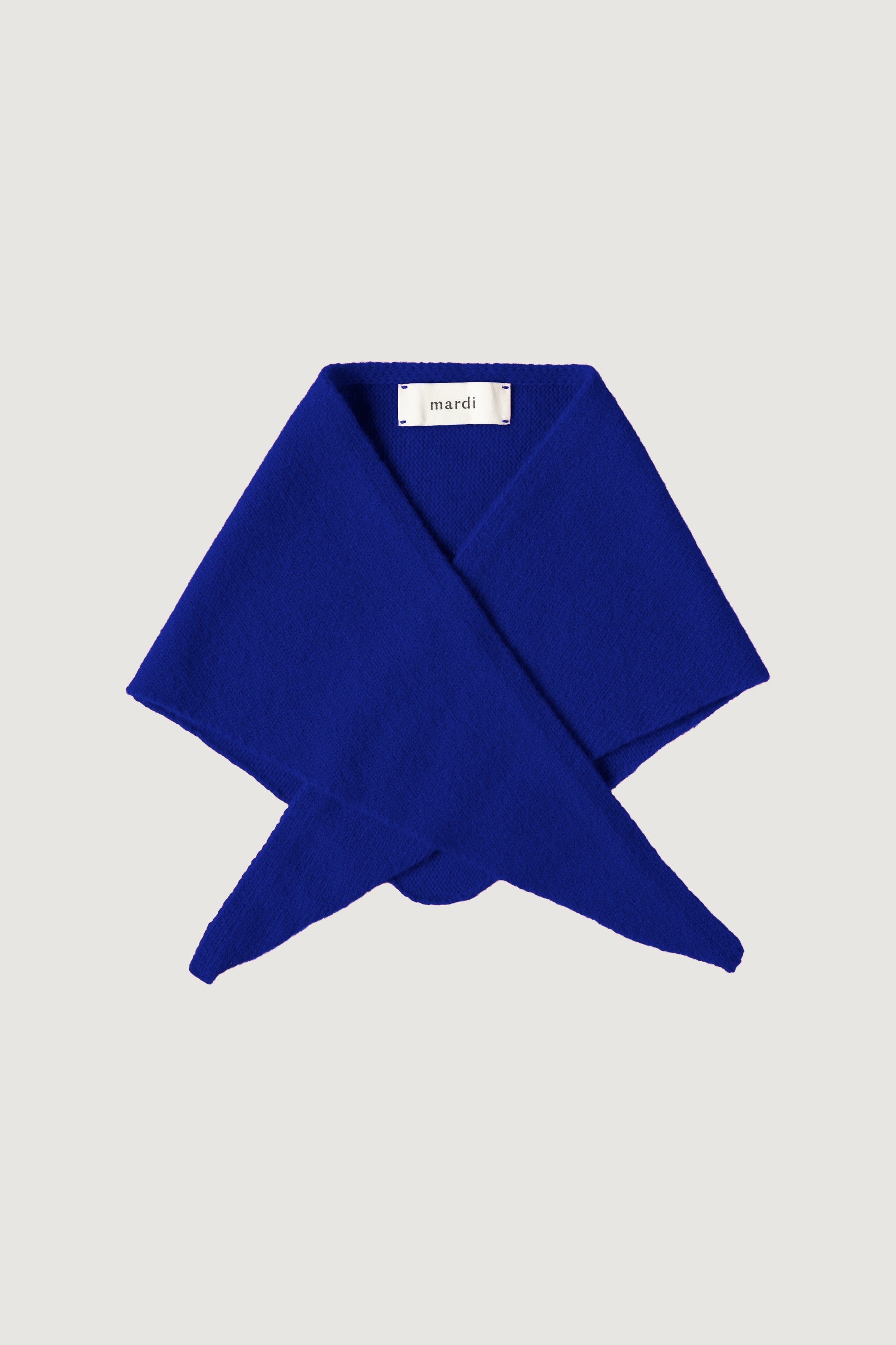 Mini bandana bleu roi, packshot