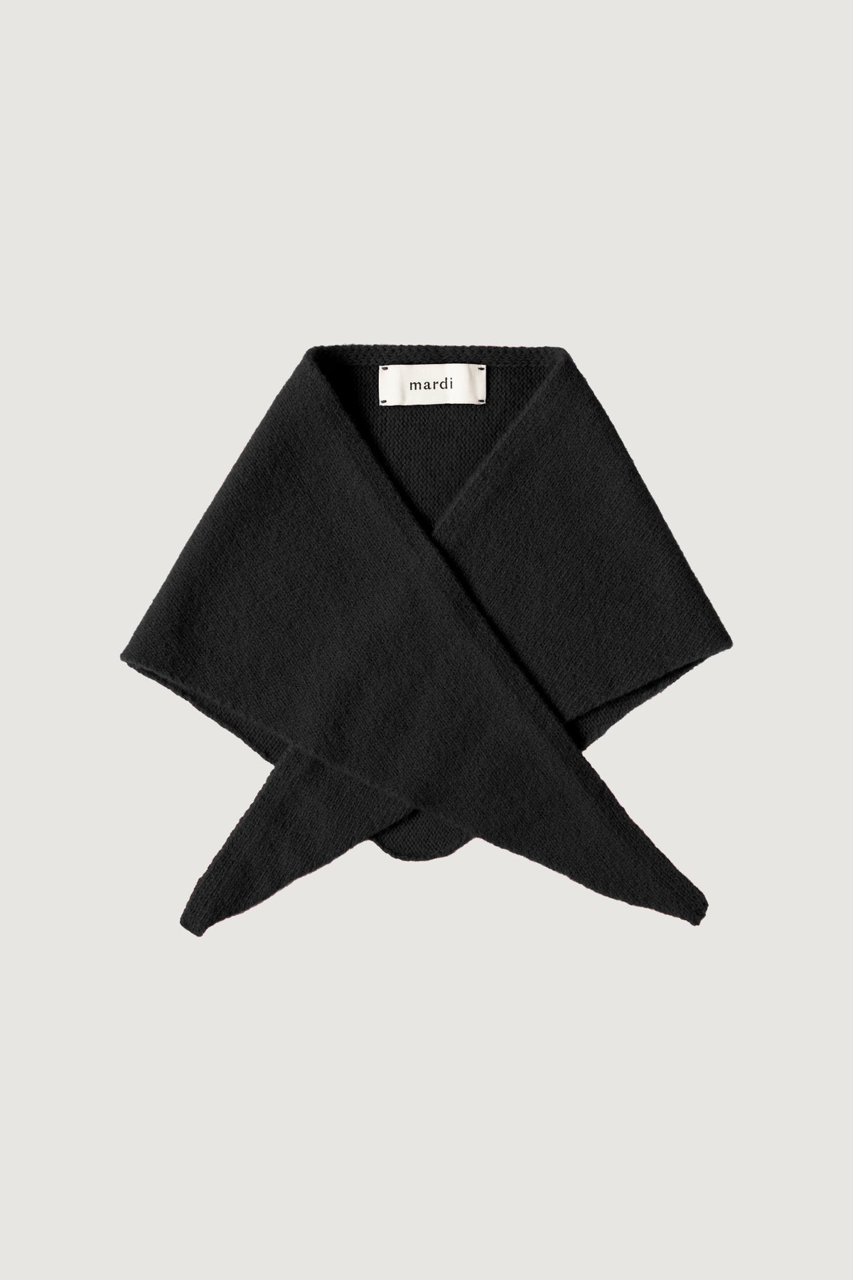 Mini bandana gris foncé, packshot