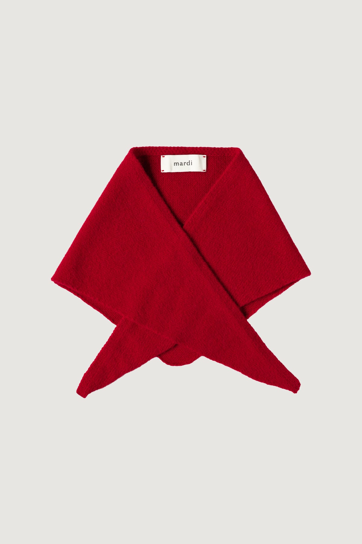 Mini bandana rouge, packshot