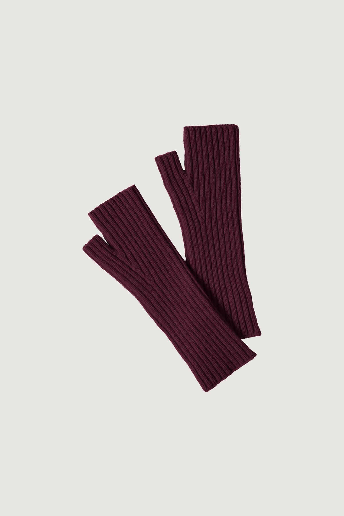 Mitaines bordeaux, packshot